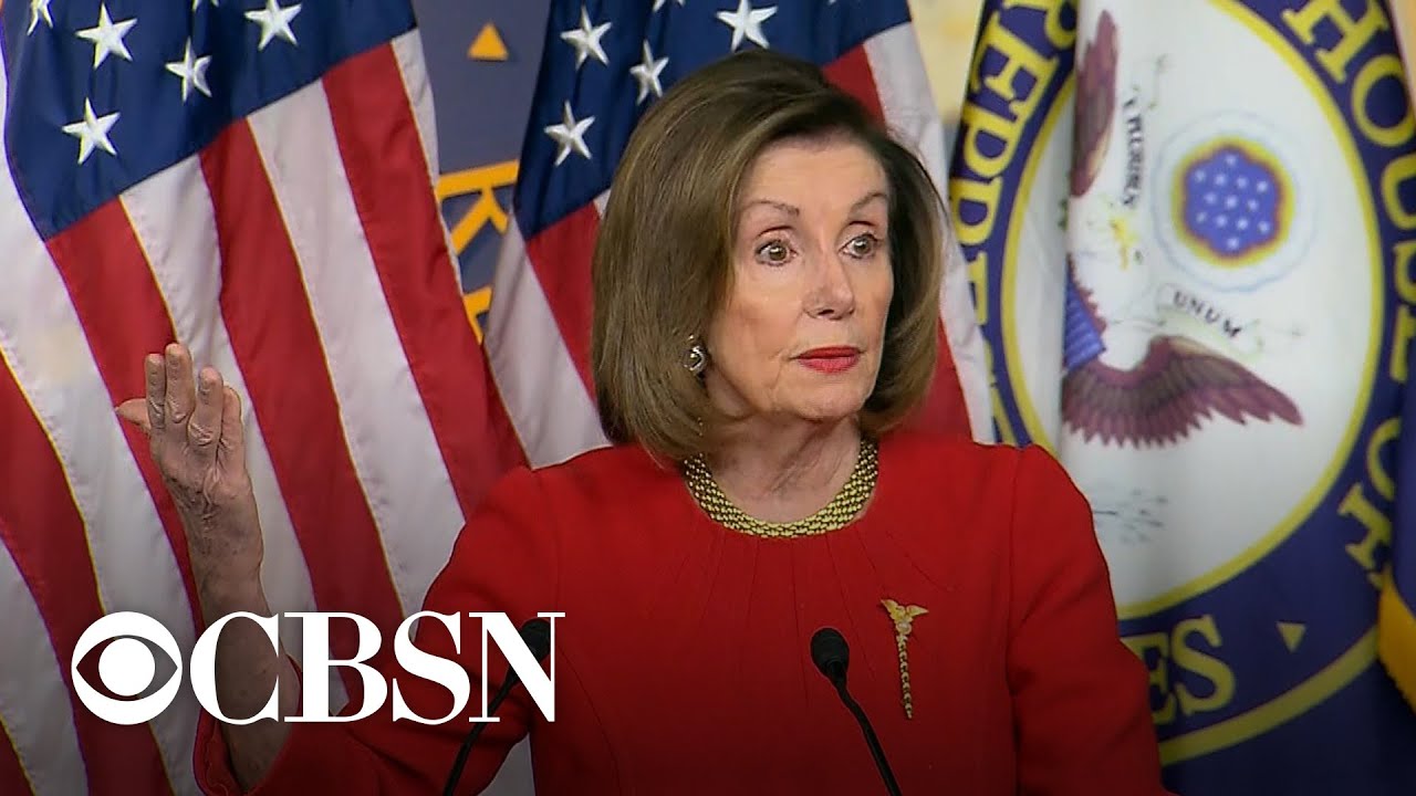 Speaker Pelosi may withhold impeachment articles from Senate