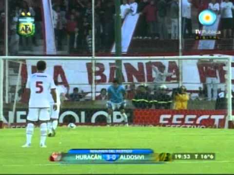 B Nacional 2011/12 - Huracán 3 - Aldosivi 0 (18/10/2011)