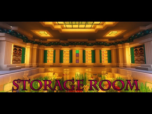 Featured image of post Cool Minecraft Storage Room Designs / All of these minecraft storage r.
