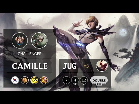 Camille Jungle vs Lee Sin - KR Challenger Patch 9.9
