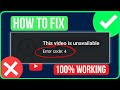 This Video Is Unavailable Error 4 FIXED Fix Error Code 4 Youtube