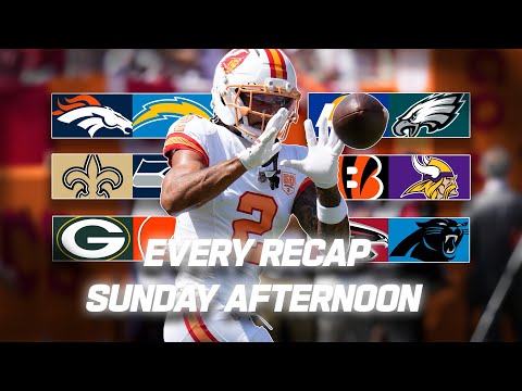Every Recap from Sunday Afternoon Week 3 | 2025 NFL Season 