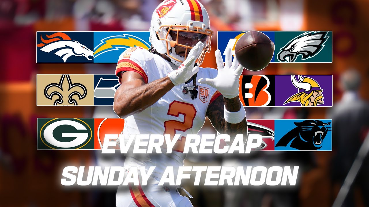 Every Recap from Sunday Afternoon Week 3 | 2025 NFL Season 
