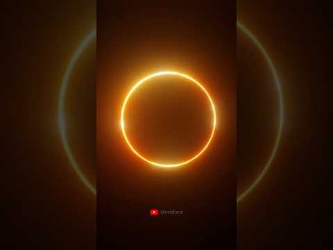 This is How a Solar eclipse occurs.... #space #solareclipse #universe #shorts.