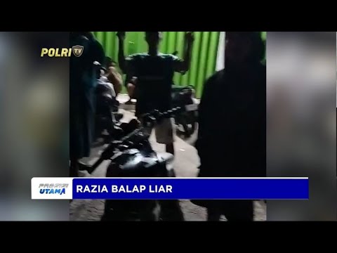 POLRES BANGKALAN RAZIA BALAP LIAR