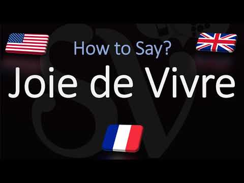 How to Pronounce Joie de Vivre? (CORRECTLY) French & English Pronunciation