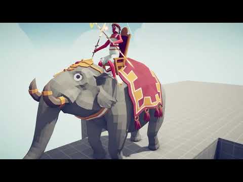 100x CLUBBERS & MAMMOTH vs EVERY GOD - Totally Accurate Battle Simulator TABS