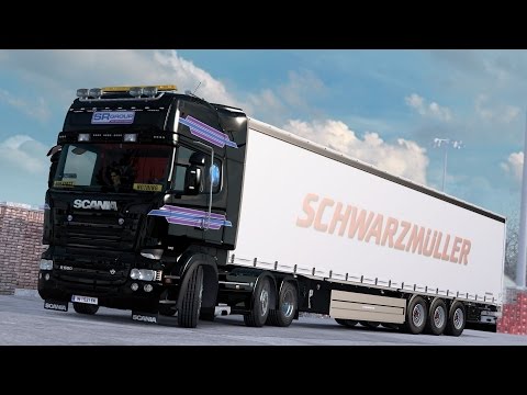 ETS 2 1.26 Scania R580  Oslo - Stavanger