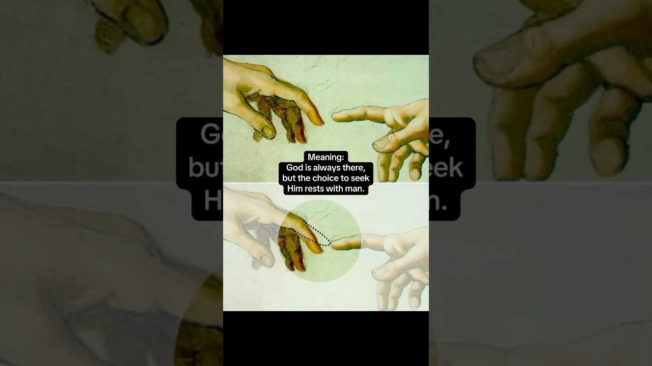 The creation of Adam by Michelangelo #history #art