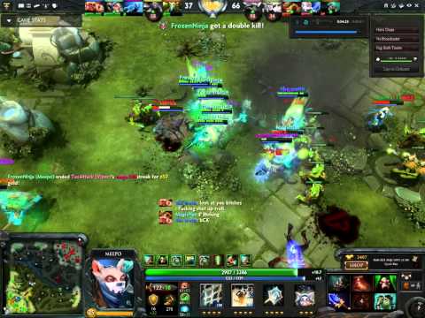 Dota 2 - Meepo RAMPAGE