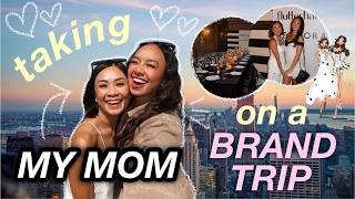taking MY MOM on a BRAND TRIP | NYC w/ FlutterHabit!!!