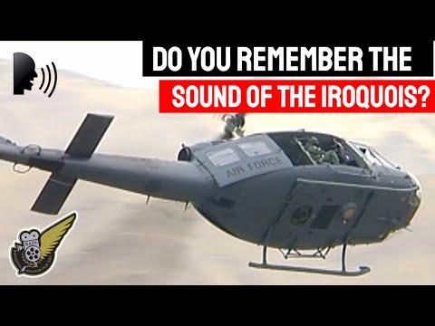 Thumping RNZAF Bell UH-1H Helicopter Display