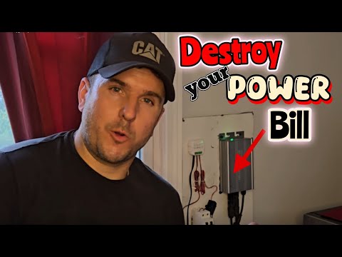 CHEAPEST 700 watt GRID-TIE Inverter system & HOW THEY WORK
