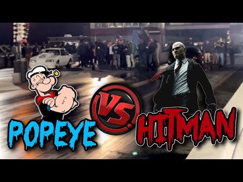 POPEYE VS HITMAN || Grudge Race