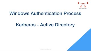Windows Authentication Process | Domain Account