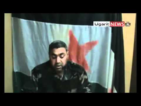 كلمة للمقدم عبيد محمد عبيد قائد كتيبة قذائف الحق يتحدث فيها عن الأوضاع الميدانية والعسكرية في منطقة الأتارب