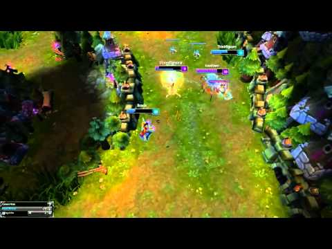 Vayne & Nami - Insane 2 vs 4 play - Diamond 1 - Season 2014 - League of Legends