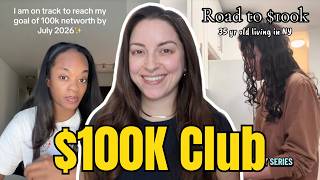 People hitting $100K net worth…let’s watch 👀