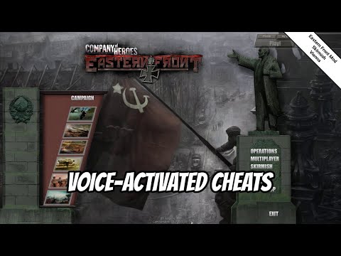 Voice-Activated Cheats in Company of Heroes Eastern Front Mod