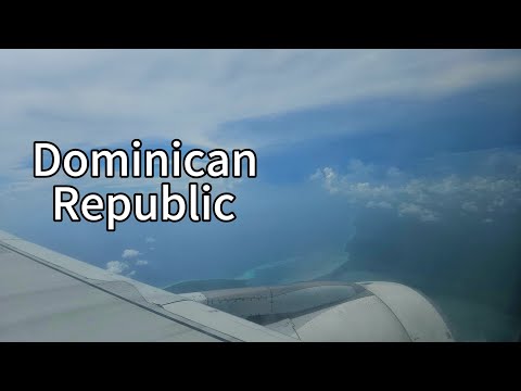 🇩🇴 DominicanRepublic Flying over the Dominican Republic with Latam #flight #latam #dominicanrepublic