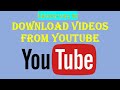How To Download Videos From YouTube Easiest Way