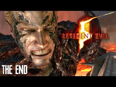 Resident Evil 5 Realistic Graphic Mod Gameplay Deutsch #14 ENDE - Wesker Finale Boss Fight