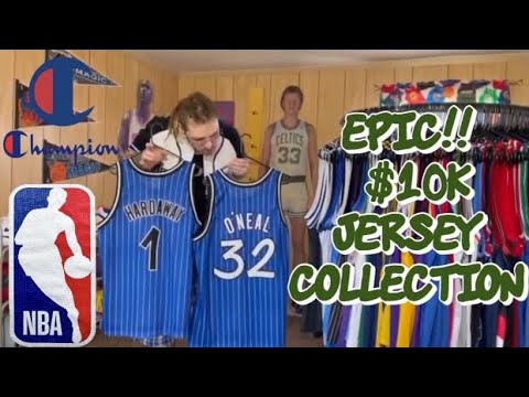 INSANE NBA Champion Jersey Collection $10K 🤑