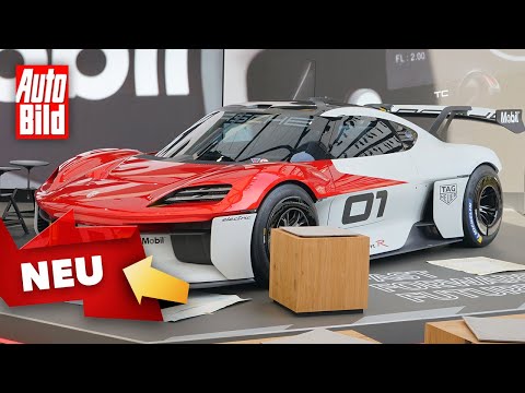 Porsche Mission R (2021) | Elektro-Rennwagen mit bis zu 1088 PS | Vorstellung mit Jan Götze