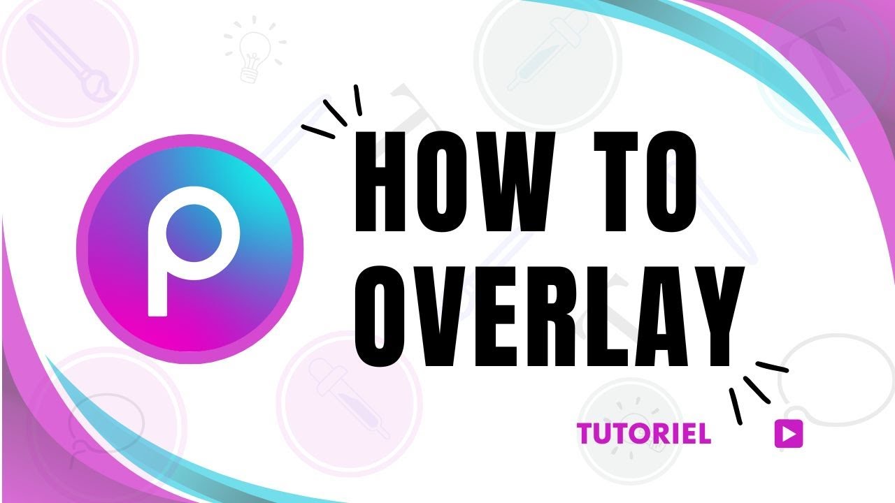 How to add overlay in picsart