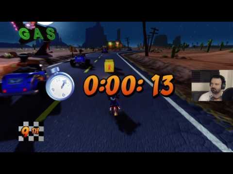 Crash Bandicoot 3: WARPED (N-Sanity HD) playthrough pt53 - Road Crash Speedrun