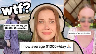 Coaches Are LYING About Their INCOME on Instagram #reaction