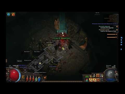Path of Exile 3.0 - HC Harbinger - Rips - Pierced by Lab
