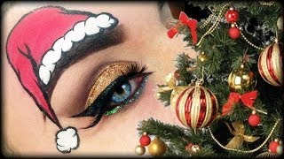 Funny Christmas Makeup Tutorial - Trucco Natale