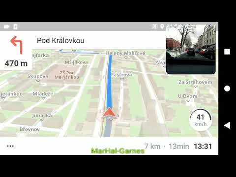 Test app map Karta GPS  - Navigace Off-line Android & iOS - Shot at SONY XPERIA XA2 ULTRA