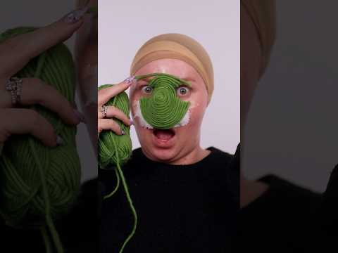 Paulas Grinch Look mit Wolle?! 😱🧶💚 Bewertet es von 1-10 😍