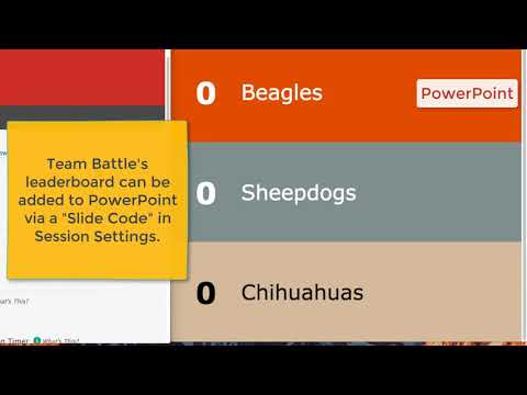 Introducing Team Battle, a live quiz game for events and meetings