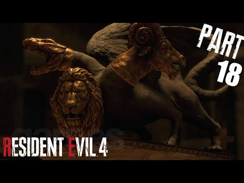 RESIDENT EVIL 4 REMAKE Walkthrough Part 18 - CHIMERA PUZZLE (FULL GAME)