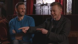 EXCLUSIVE: 'Outlander' Stars Steven Cree & John Bell Play a Mind-Blowing Game of '2 Truths and a …