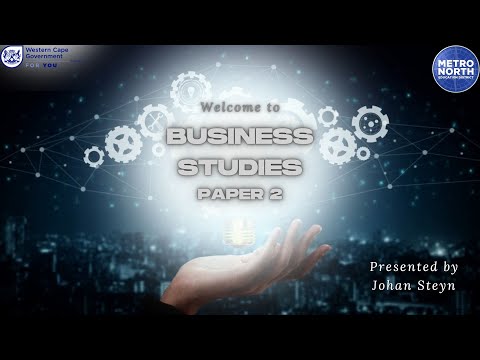 Metro North Final Push 2022 - Business Studies Paper 2