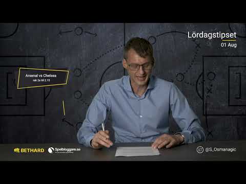 Speltips: Arsenal - Chelsea & Djurgården - BK Häcken