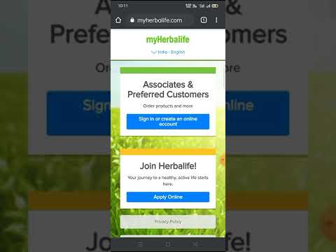 Myherbalife Login