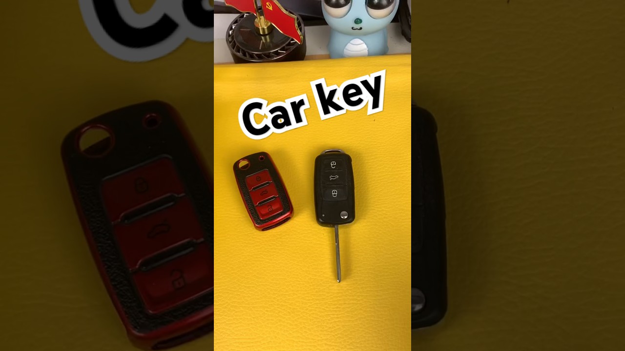 A keychain installation for Volkswagen #carkeys #key #trending #shorts #reels