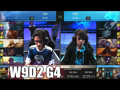 GIANTS vs ROCCAT | Week 9 Day 2 S6 EU LCS Spring 2016 | GIA vs ROC G2 W9D2 1080p