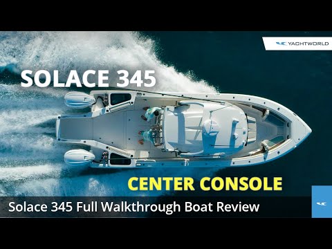 Solace 345 Center Console Fishing Boat Walkthrough Review
