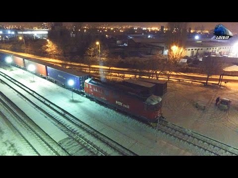 [Drone] Pornire Motor/Engine Start Up DA 609 009-9 FOX Rail in Oradea Est - 14 December 2016