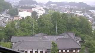 preview picture of video 'Kakegawa Casle 掛川城（sizuoka）117　View　from Castle tower'