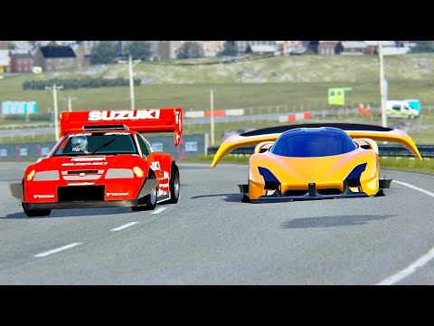 SSC Tuatara GTR vs Suzuki Escudo Pikes Peak at Highlands
