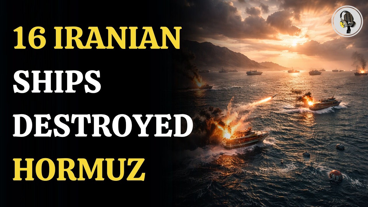 16 Iranian Ships Destroyed Near Strait Of Hormuz | WION Podcast