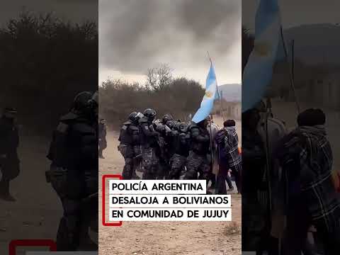 DENUNCIAN REPRESIÓN Y DETENCIONES EN DESALOJO DE COMUNIDAD INDÍGENA EN JUJUY 🚨