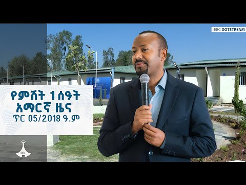 የምሽት 1 ሰዓት አማርኛ ዜና … ጥር 05/2018 ዓ.ም  ETV | EBC | EBCDOTSTREAM